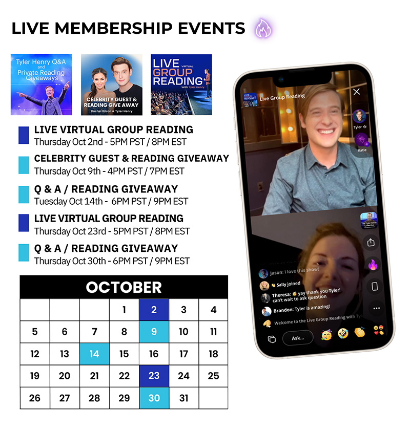 PRIVATE READING INQUIRY CONFIRMATION - Medium | Tyler Henry